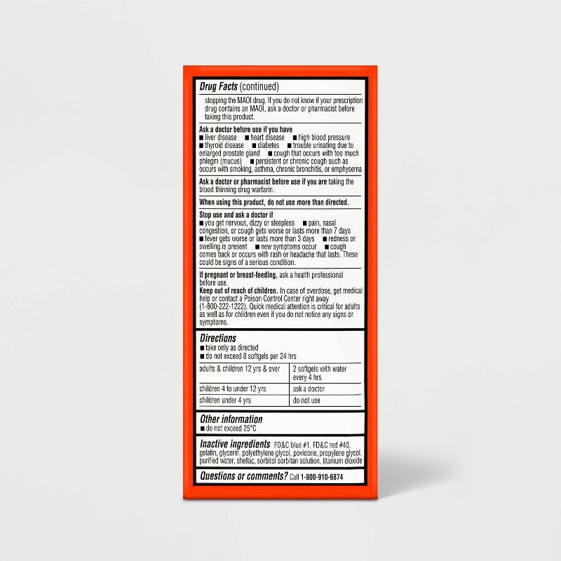 slide 5 of 6, Day/Night Cold & Flu Combo Severe Softgels - 24ct - up&up™, 24 ct