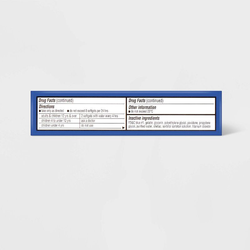 slide 4 of 5, Nighttime Severe Cold & Flu Softgels - 24ct - up&up™, 24 ct
