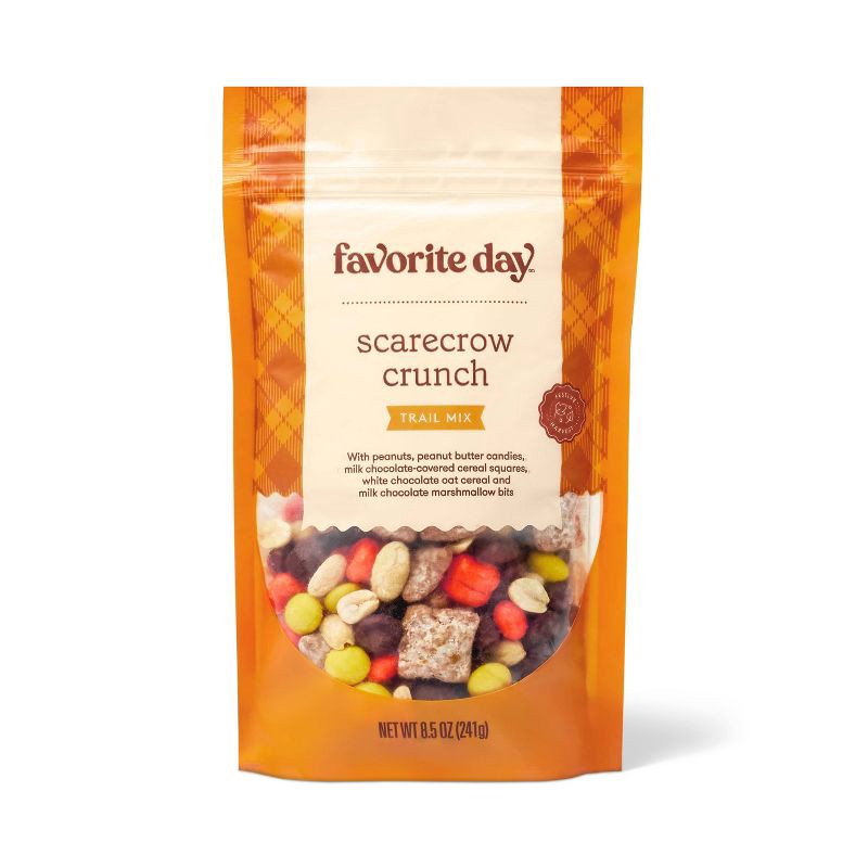 slide 1 of 3, Harvest Scarecrow Crunch Trail Mix - 8.5oz - Favorite Day™, 8.5 oz