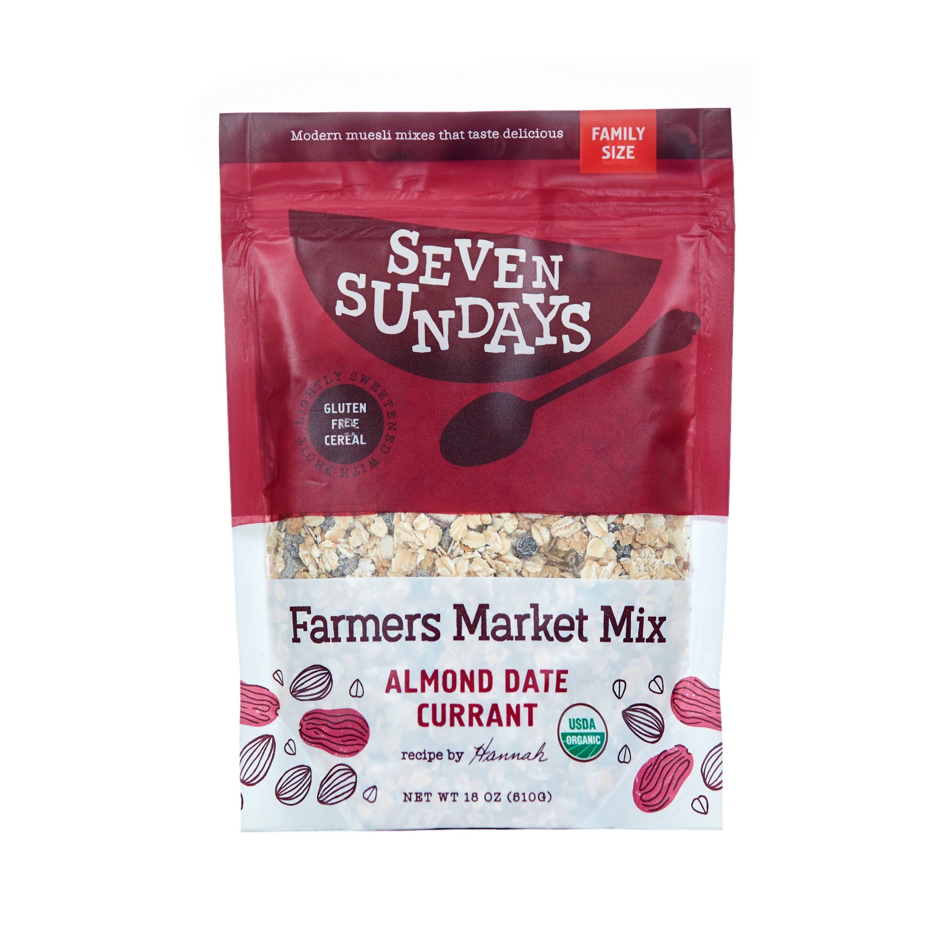 slide 1 of 2, Seven Sundays Farmers Market Muesli Mix - 18oz, 18 oz