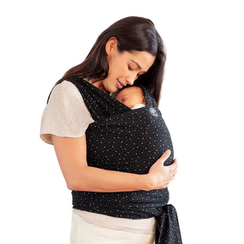 slide 3 of 7, Moby Petunia Pickle Bottom Wrap Baby Carrier - Terrazzo Black, 1 ct
