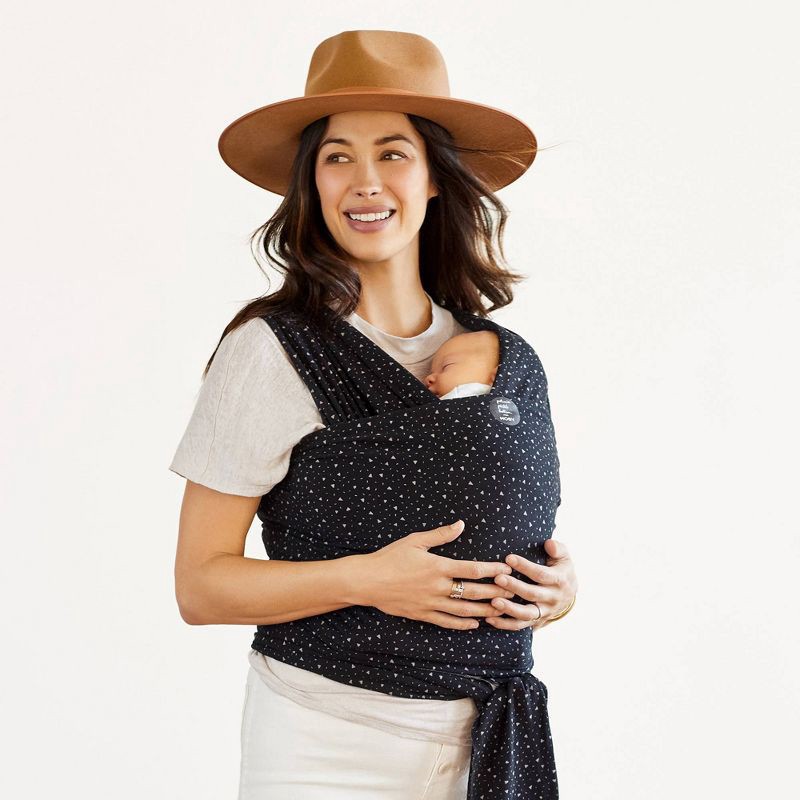 slide 5 of 7, Moby Petunia Pickle Bottom Wrap Baby Carrier - Terrazzo Black, 1 ct