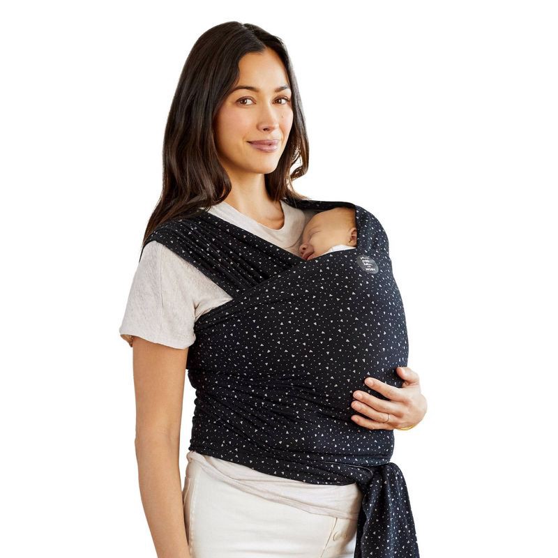 slide 1 of 7, Moby Petunia Pickle Bottom Wrap Baby Carrier - Terrazzo Black, 1 ct