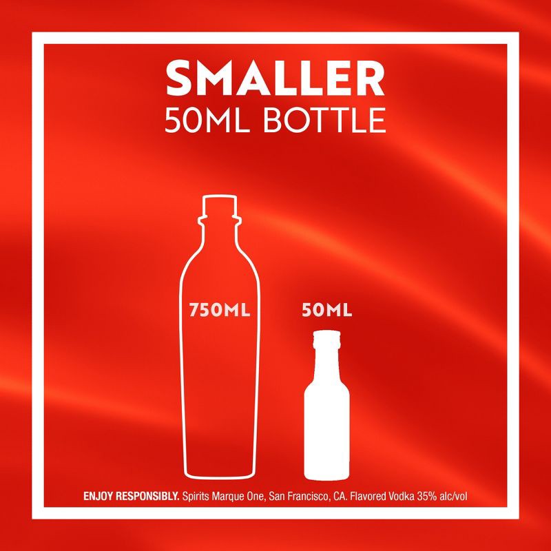 slide 6 of 7, SVEDKA Mango Pineapple Flavored Vodka - 50ml Plastic Bottle, 50 ml