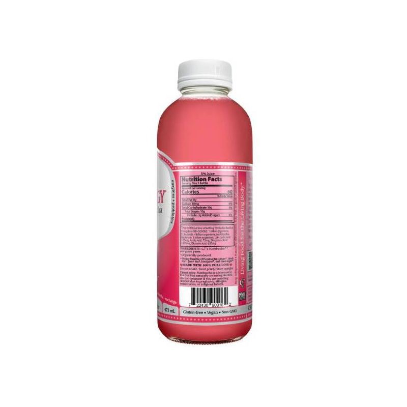 slide 3 of 3, GT's Synergy Guava Goddess Organic Vegan Kombucha - 16 fl oz, 16 fl oz