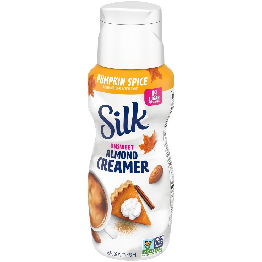 slide 3 of 6, Silk 0 Sugar Pumpkin Spice Creamer, 16 fl oz