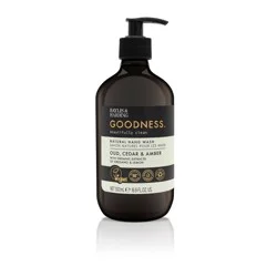 Baylis & Harding Goodness Hand Wash - Oud Cedar & Amber - 16.9 fl oz: Liquid, Pump Bottle, Vegan, Paraben-Free