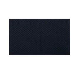 34" x 20" Basic Kitchen Rug Dark Gray - Made By Design