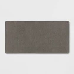 40" x 20" Neoprene Comfort Kitchen Rug Gray - Threshold
