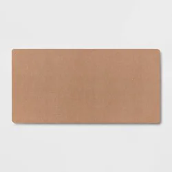 40" x 20" Neoprene Comfort Kitchen Rug Brown - Threshold