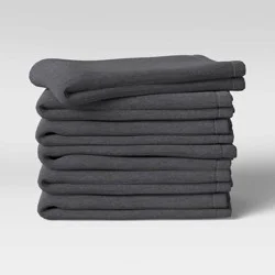 6pk Cotton Dishcloths Gray - Room Essentials™