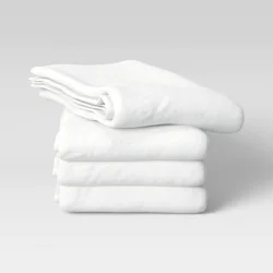 4pk 30"x30" Flour Sack White - Room Essentials™