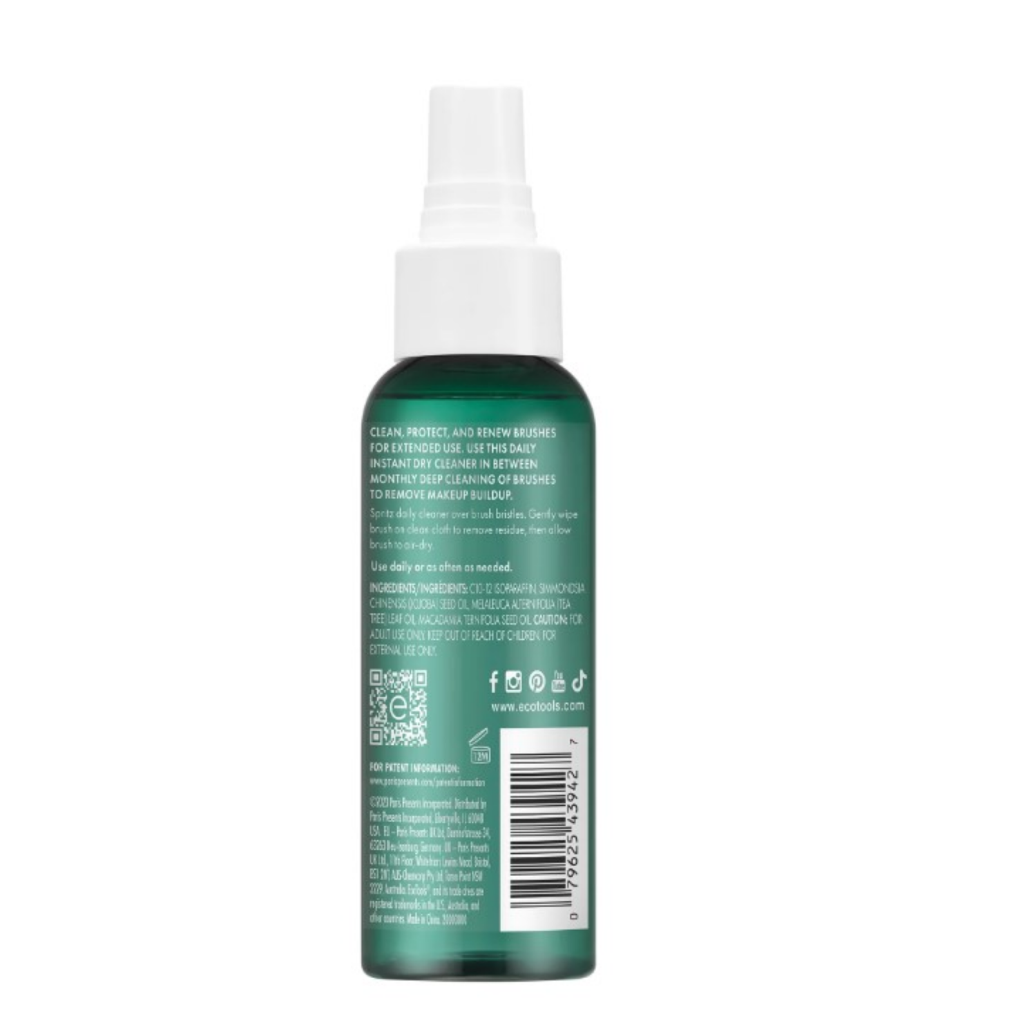 slide 2 of 5, EcoTools Brush Cleansing Spray - 3 fl oz, 3 fl oz