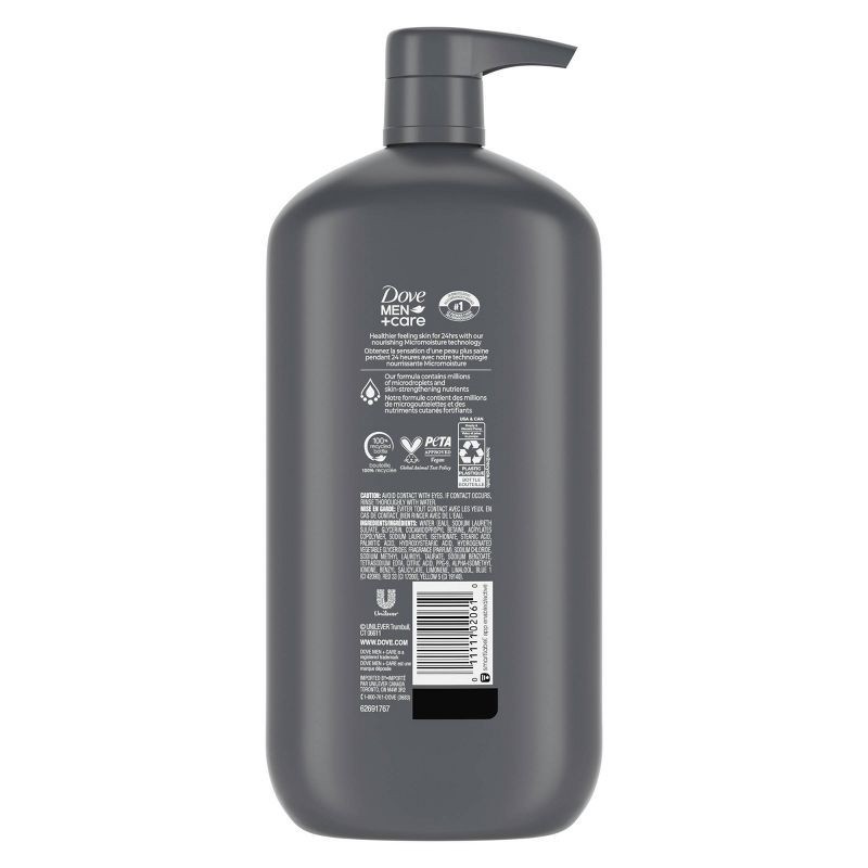 slide 3 of 8, Dove Men+Care Clean Comfort Body Wash Pump - 30 fl oz, 30 fl oz