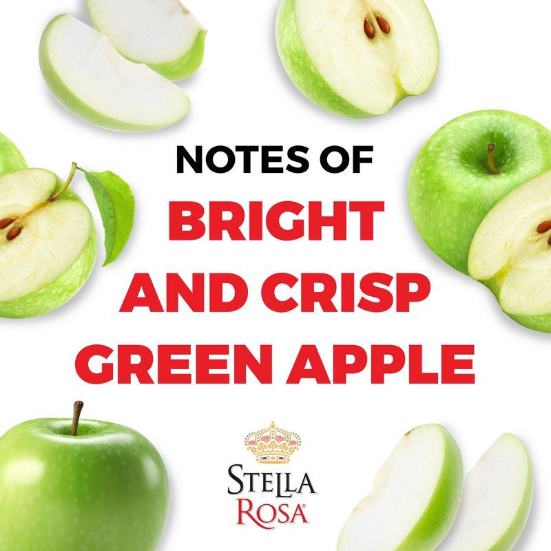 slide 3 of 14, Stella Rosa Green Apple White Wine - 750ml Bottle, 750 ml