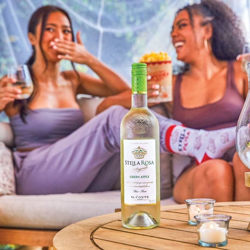 slide 12 of 14, Stella Rosa Green Apple White Wine - 750ml Bottle, 750 ml