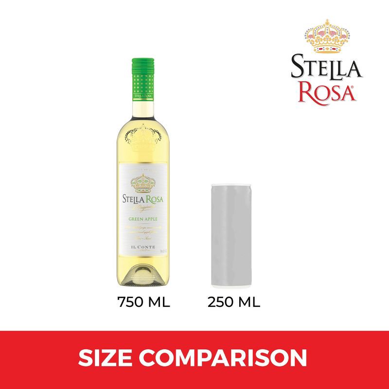slide 9 of 14, Stella Rosa Green Apple White Wine - 750ml Bottle, 750 ml