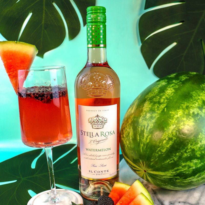 slide 11 of 14, Stella Rosa Watermelon White Wine - 750ml Bottle, 750 ml