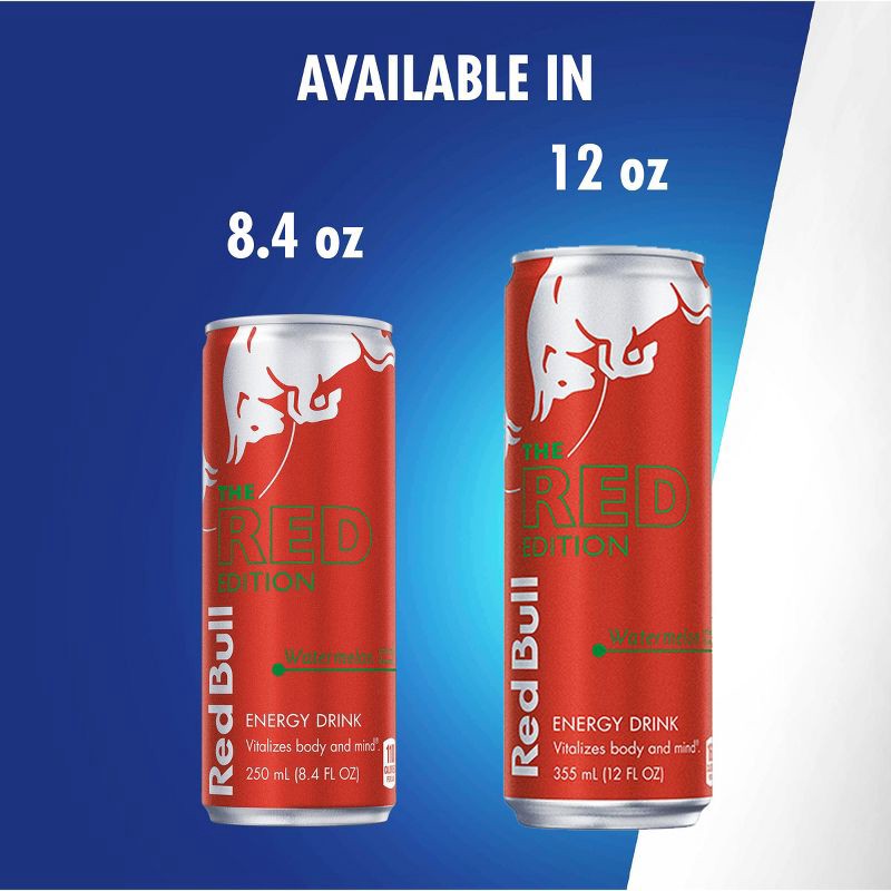 slide 5 of 10, Red Bull Red Edition Energy Drink - 4pk/8 fl oz Cans, 4 ct, 8 fl oz