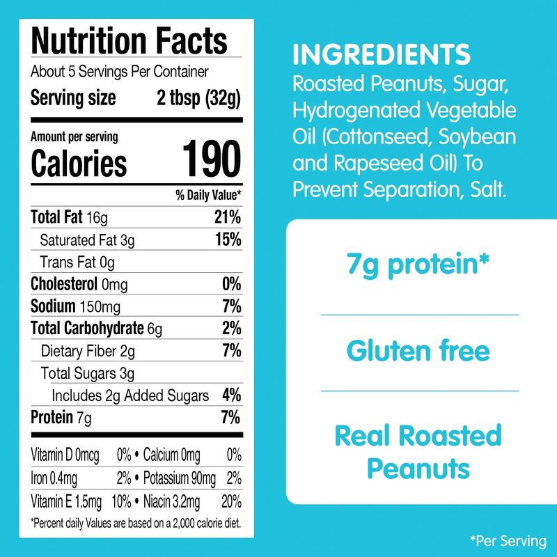 slide 6 of 10, Skippy Regular Creamy Squeeze Pouch - 6oz, 6 oz