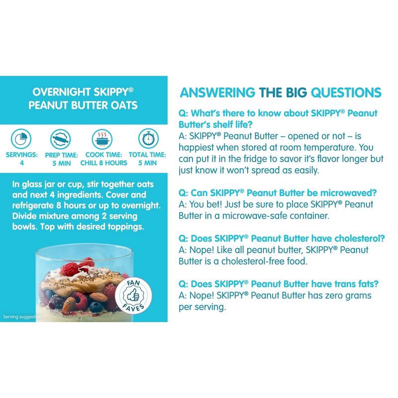 slide 9 of 10, Skippy Regular Creamy Squeeze Pouch - 6oz, 6 oz