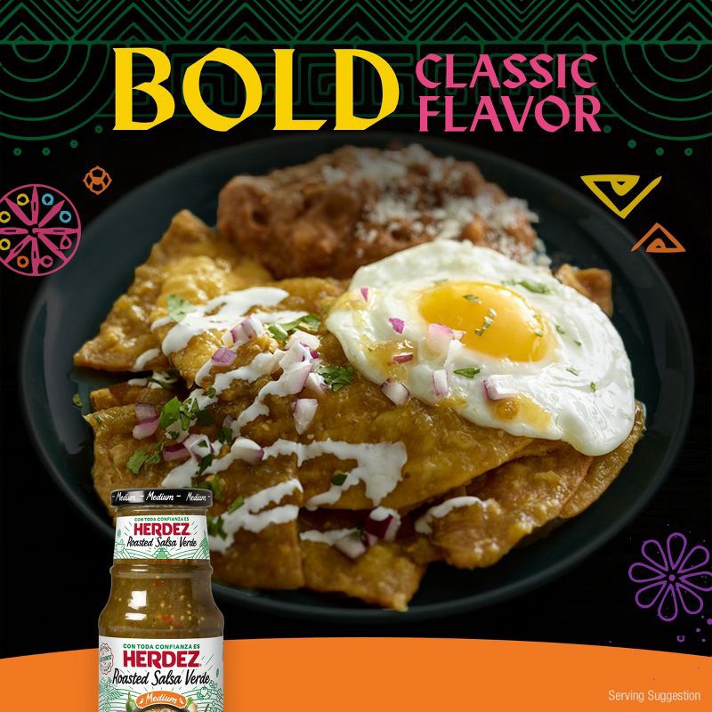 slide 11 of 12, Herdez Roasted Salsa Verde Medium - 15.7oz, 15.7 oz