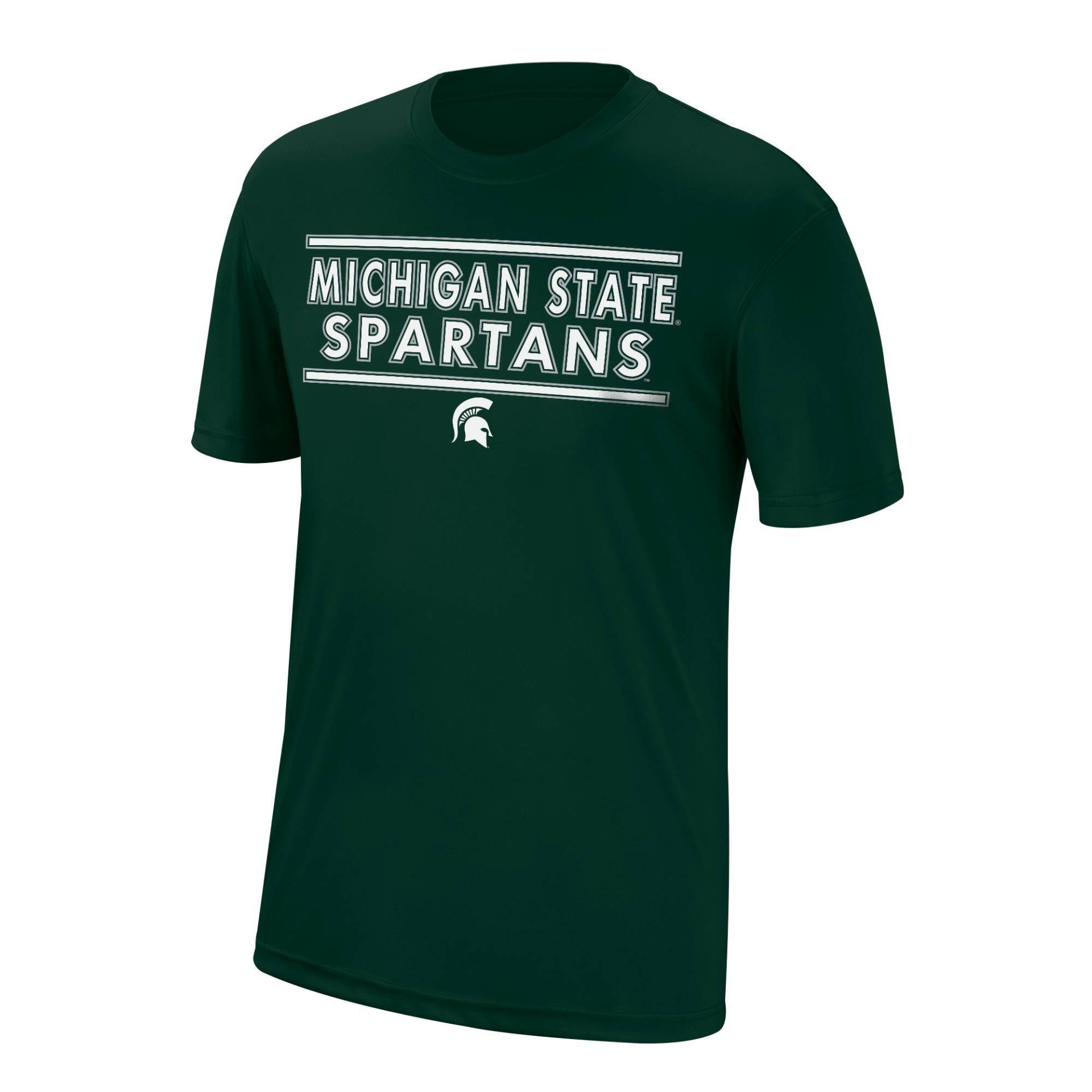 slide 1 of 1, NCAA Michigan State Spartans Men's Short Sleeve Crew Neck T-Shirt - XL, 1 ct