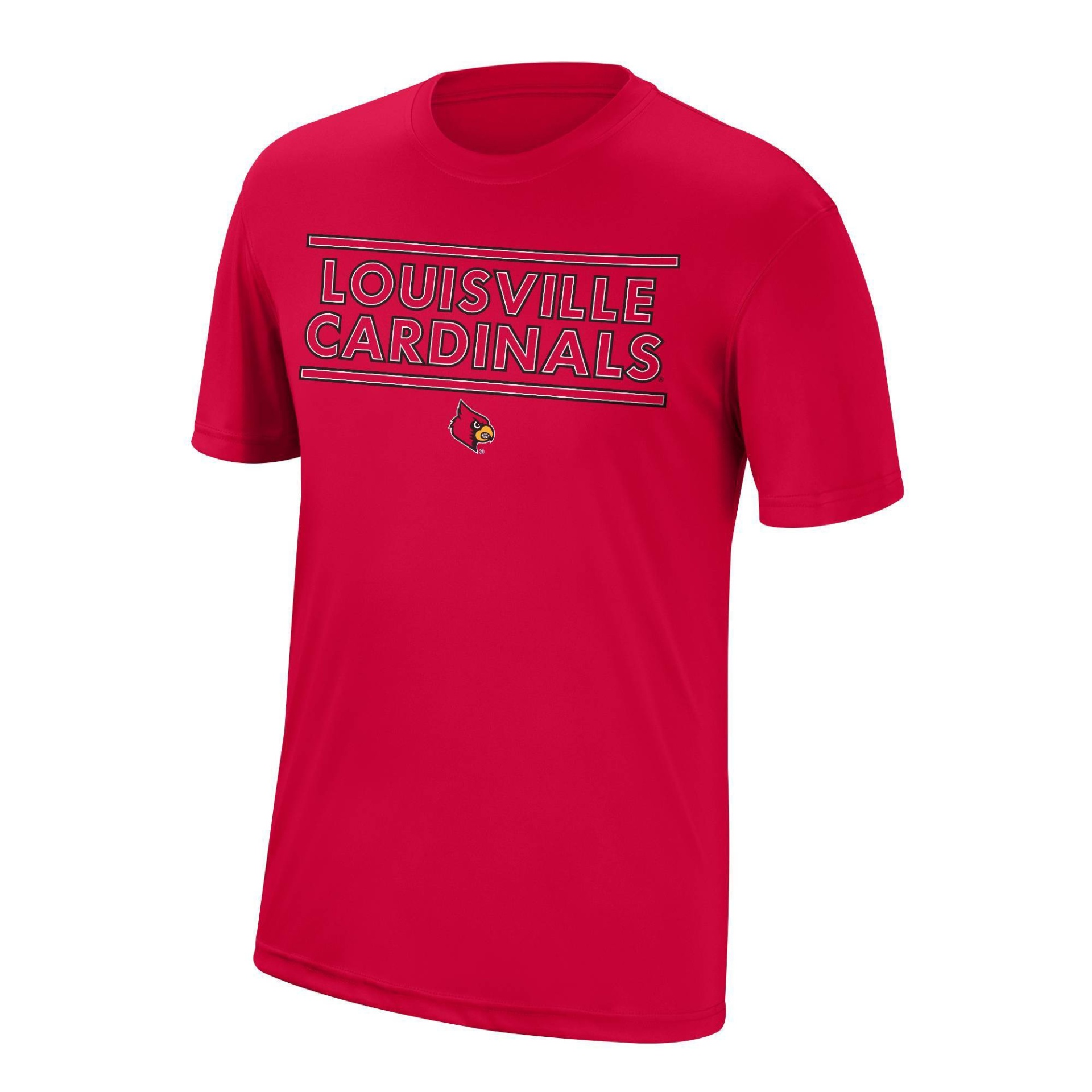 slide 1 of 1, NCAA Louisville Cardinals Men&#39;s Short Sleeve Crew Neck T-Shirt - XL, 1 ct