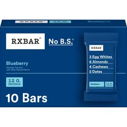 RXBAR Blueberry Protein Bars - 12g Protein - 18.3oz/10ct