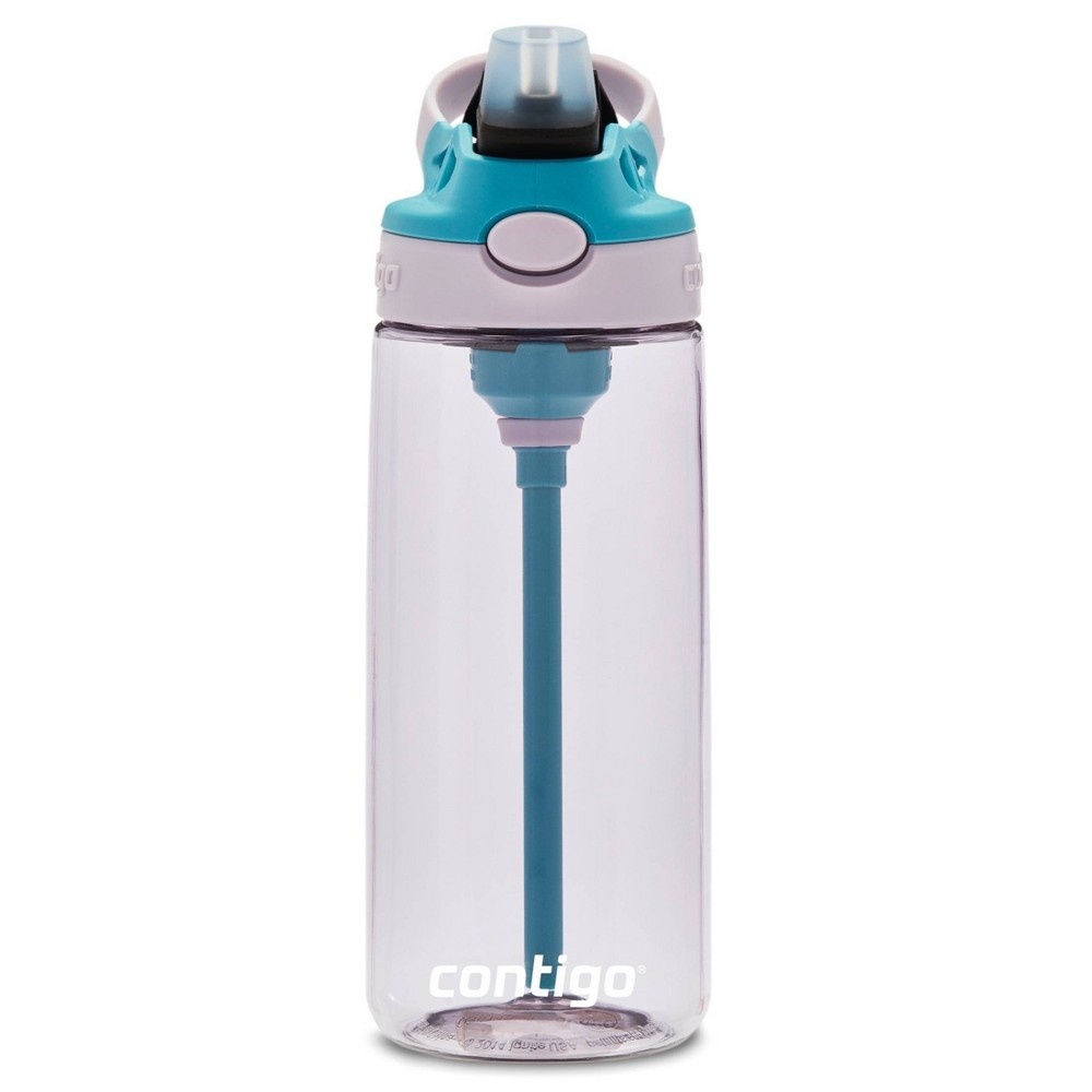 slide 5 of 6, Contigo 20oz Kids Water Bottle with Redesigned AutoSpout Straw Purple/Blue, 1 ct