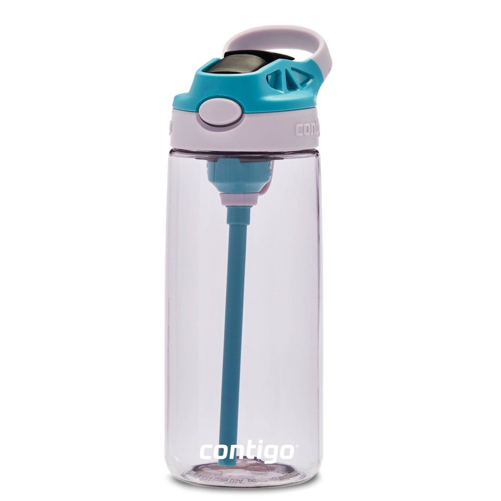slide 2 of 6, Contigo 20oz Kids Water Bottle with Redesigned AutoSpout Straw Purple/Blue, 1 ct