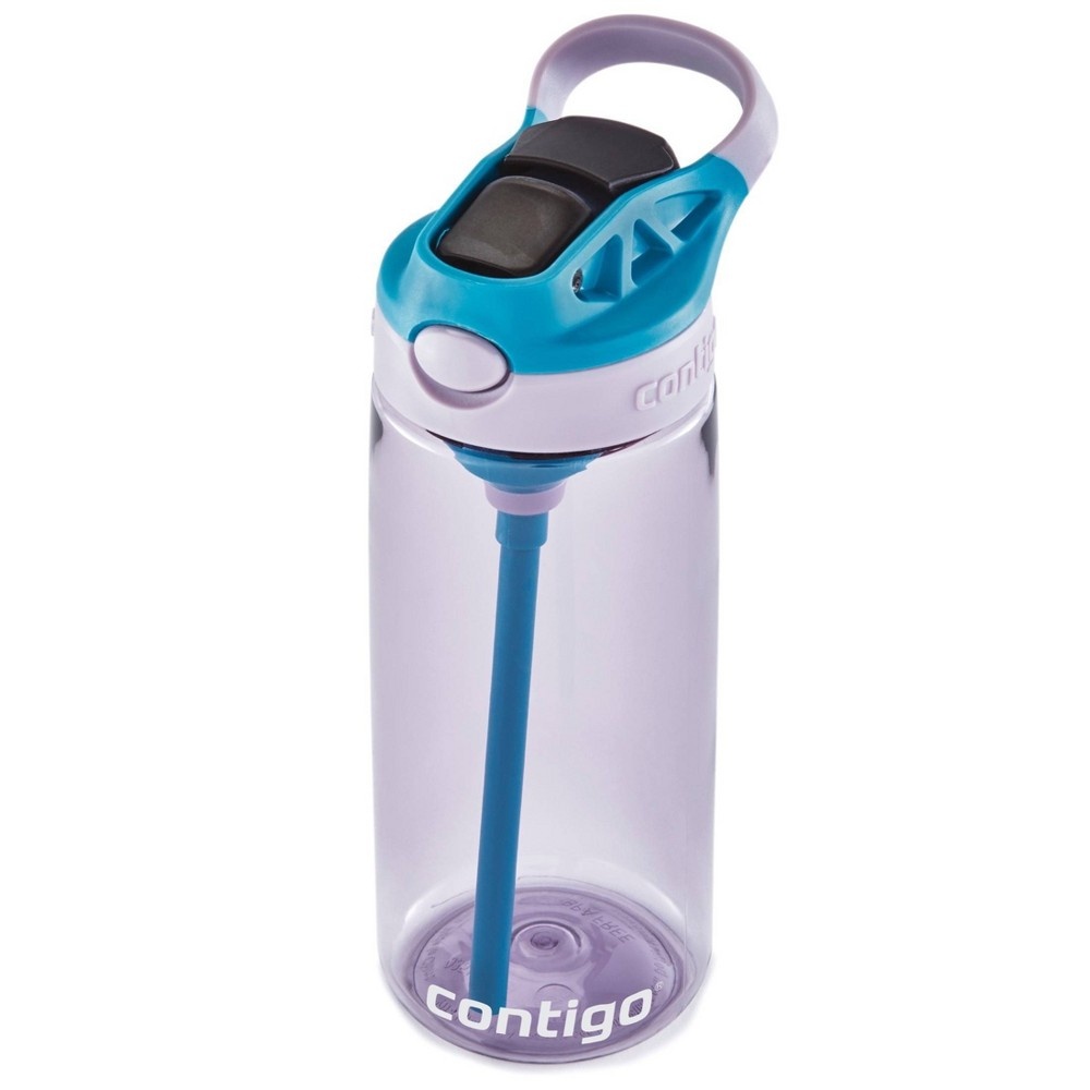 slide 4 of 6, Contigo 20oz Kids Water Bottle with Redesigned AutoSpout Straw Purple/Blue, 1 ct