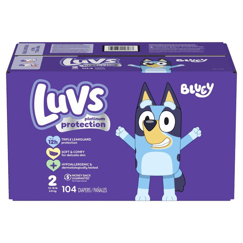 slide 2 of 12, Luvs Pro Level Leak Protection Diapers Big Pack - Size 2 - 108ct, 2 x 108 ct