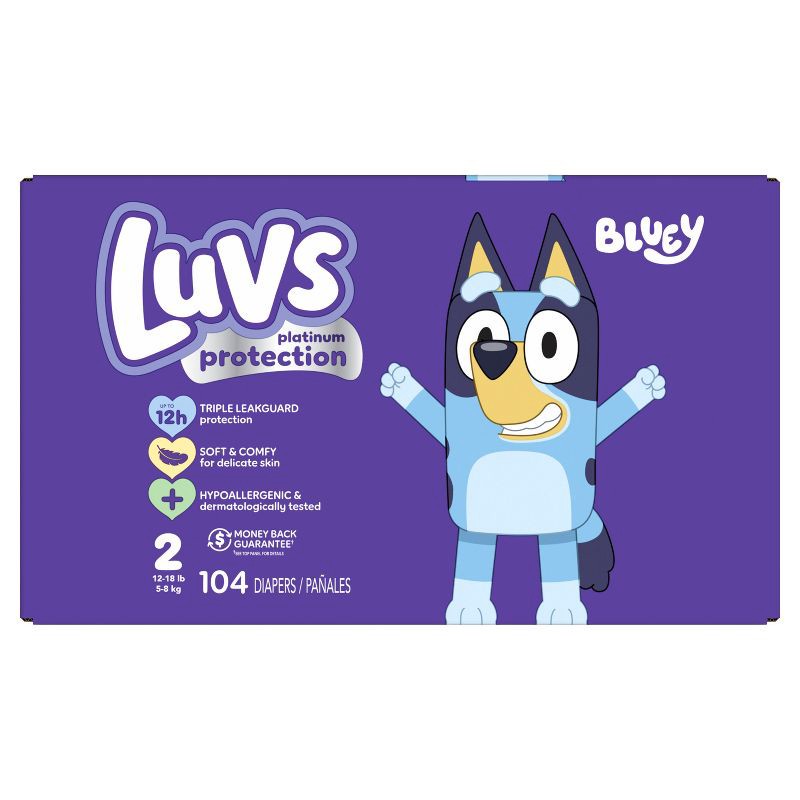 slide 10 of 12, Luvs Pro Level Leak Protection Diapers Big Pack - Size 2 - 108ct, 2 x 108 ct