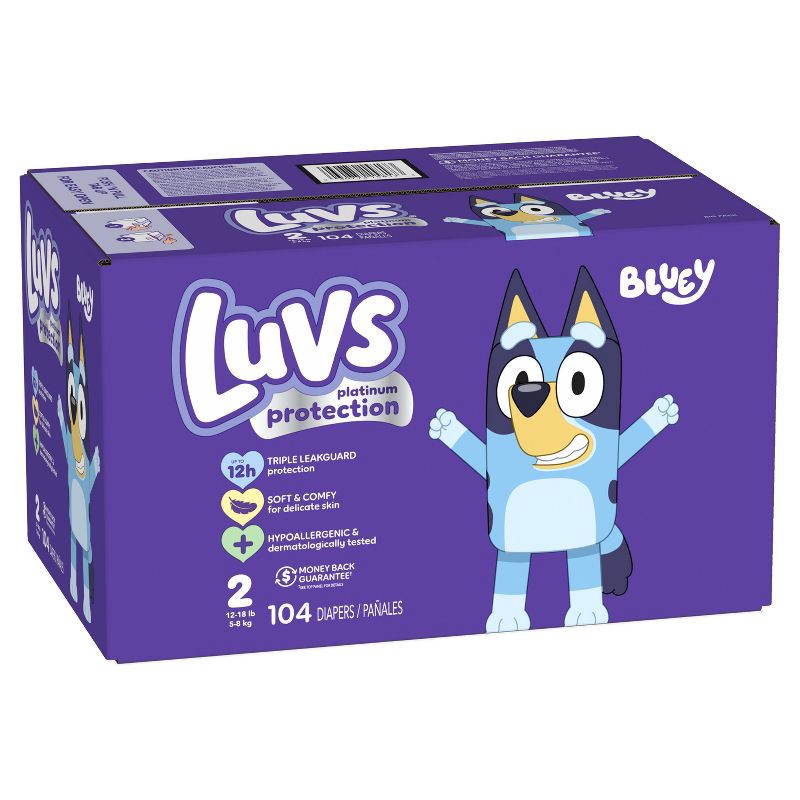 slide 11 of 12, Luvs Pro Level Leak Protection Diapers Big Pack - Size 2 - 108ct, 2 x 108 ct