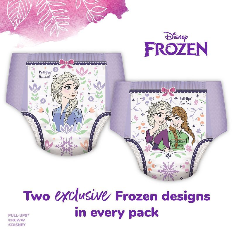 slide 9 of 12, Pull-Ups New Leaf Girls' Disney Frozen Training Pants - 2T-3T - 76ct, 76 ct