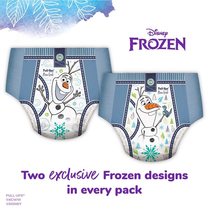 slide 9 of 12, Pull-Ups New Leaf Boys' Disney Frozen Training Pants - 4T-5T - 60ct, 60 ct