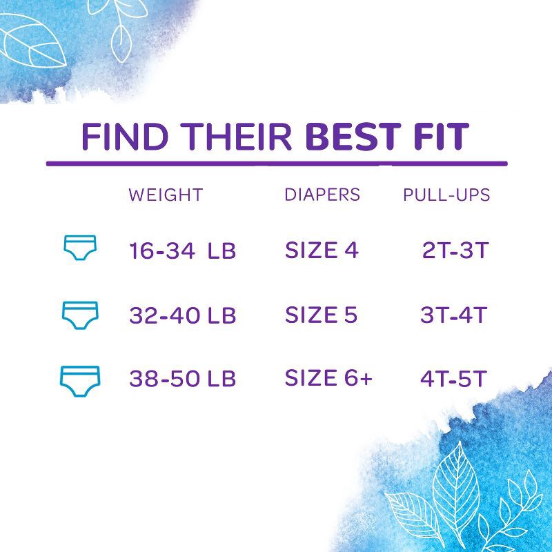 slide 10 of 12, Pull-Ups New Leaf Boys' Disney Frozen Training Pants - 4T-5T - 60ct, 60 ct