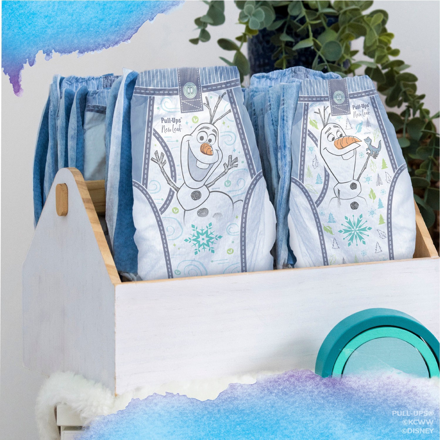 slide 10 of 10, Pull-Ups New Leaf Boys' Disney Frozen Training Pants - 2T-3T - 76ct, 76 ct