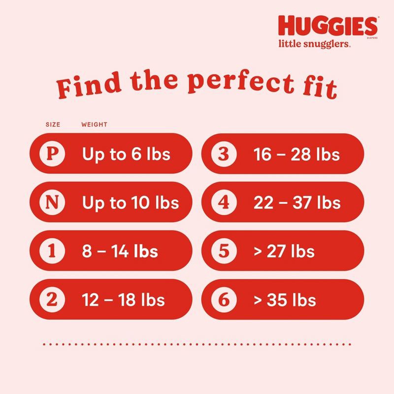 slide 14 of 29, Huggies Little Snugglers Diapers Giant Pack - Size Newborn (128ct), 128 ct