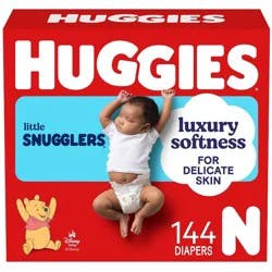 Huggies Little Snugglers Gentle Protection Diapers - Newborn - 144ct