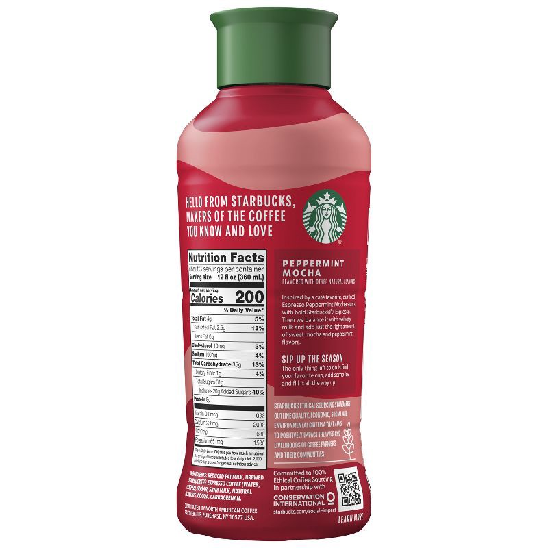 slide 2 of 8, Starbucks Discoveries Starbucks Peppermint Mocha Iced Espresso - 40 fl oz, 40 fl oz