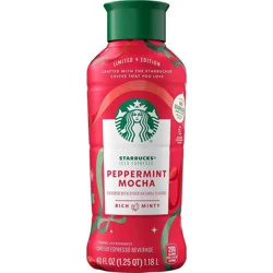 Starbucks Discoveries Starbucks Peppermint Mocha Iced Espresso - 40 fl oz