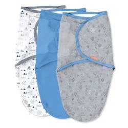 SwaddleMe by Ingenuity Original Swaddle Wrap - Dino Time - S/M - 0-3 Months - 3pk