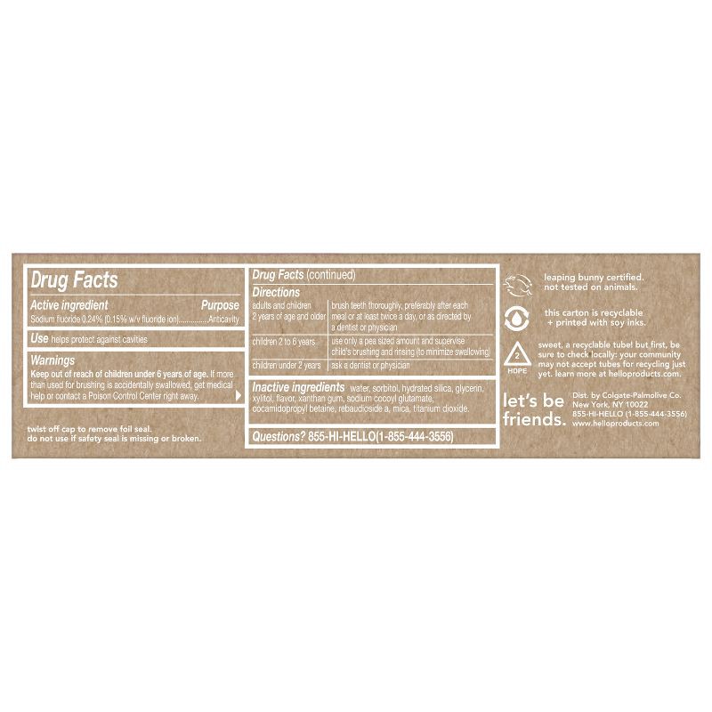 slide 13 of 17, hello Kids' Unicorn Sparkle Bubble Gum Fluoride Toothpaste - 4.2oz, 4.2 oz