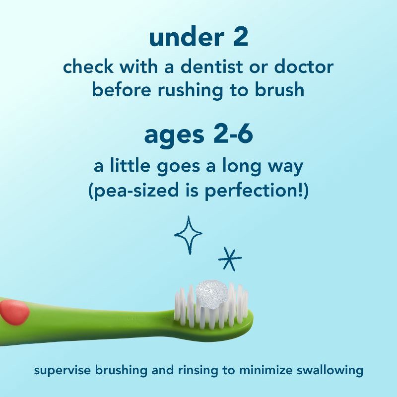 slide 7 of 17, hello Kids' Unicorn Sparkle Bubble Gum Fluoride Toothpaste - 4.2oz, 4.2 oz