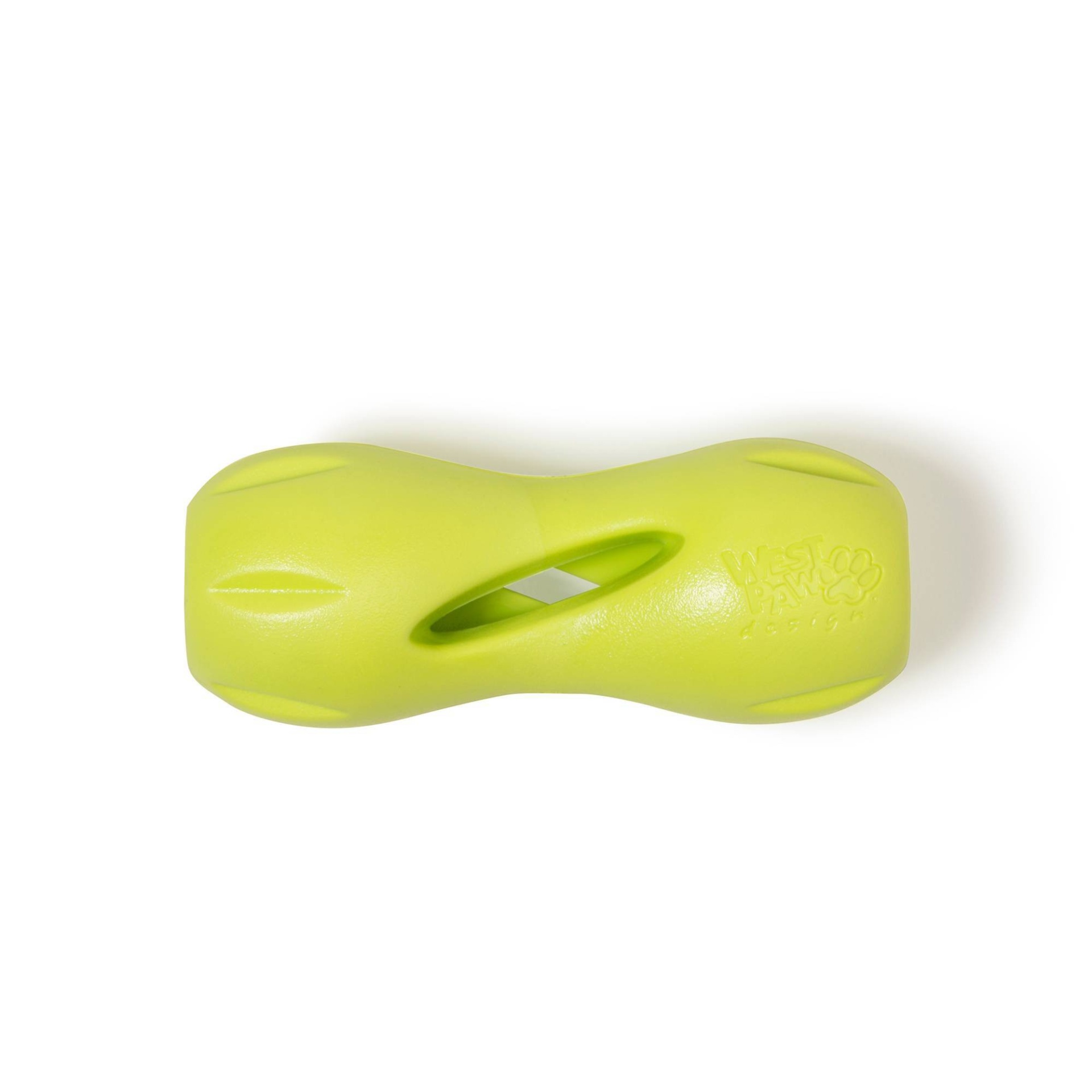 slide 1 of 5, West Paw Qwizl Dog Toy - Granny Smith Apple, 1 ct