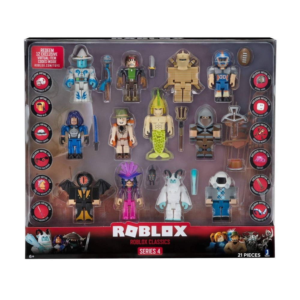 slide 2 of 2, Roblox Classics Figures, 12 ct