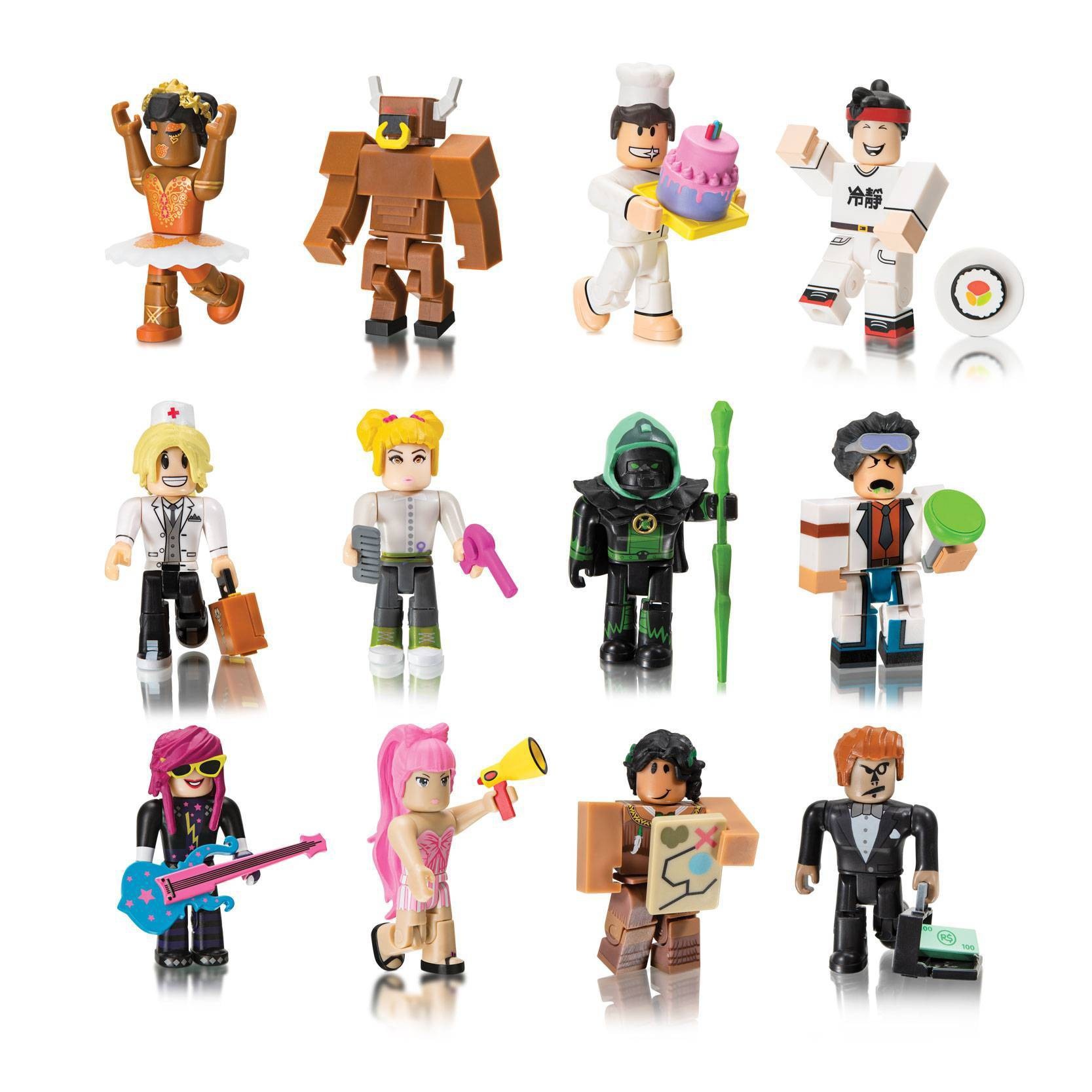slide 1 of 5, Roblox Celebrity Collection - Series 3 Figure (Includes 12 Exclusive Virtual Items), 12 ct