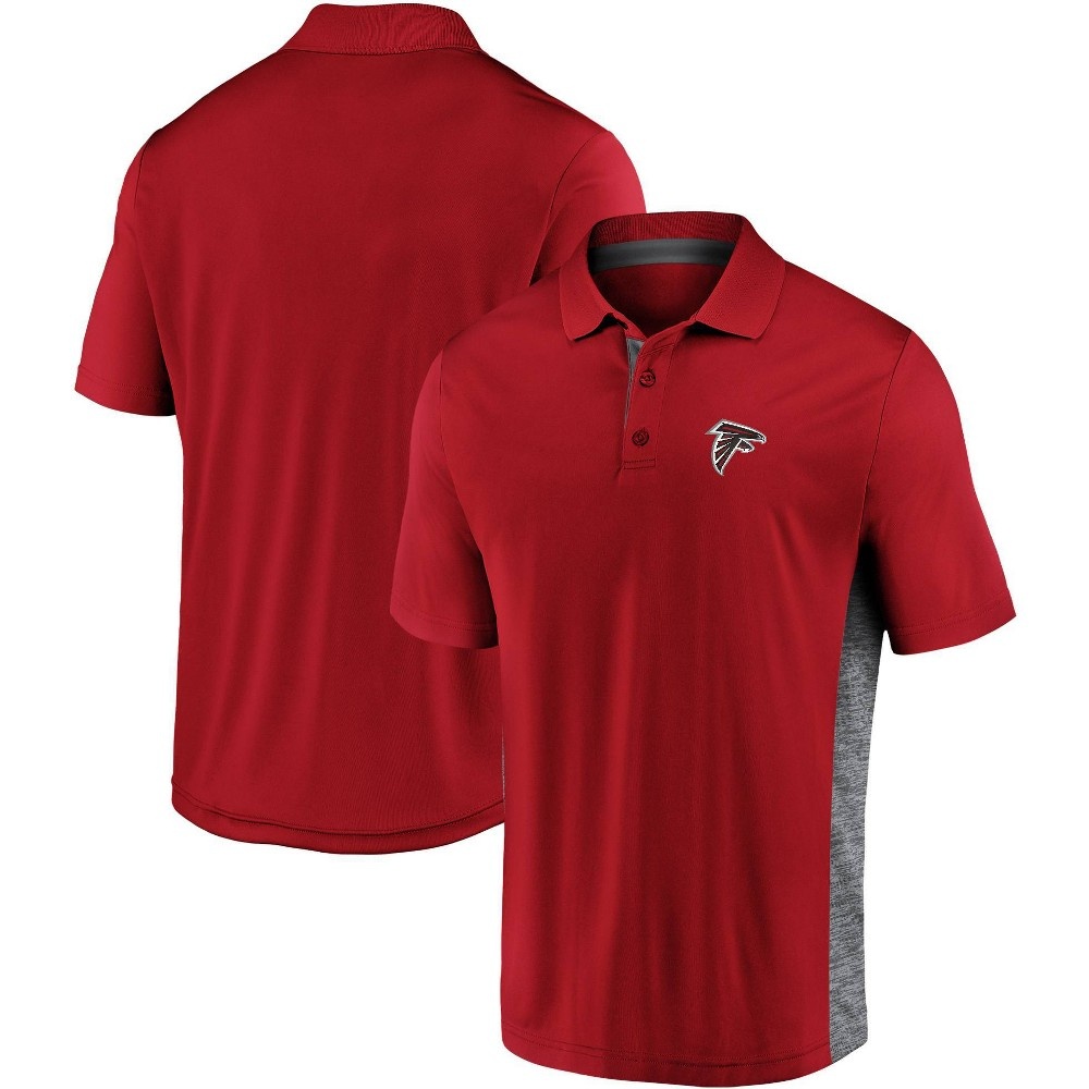 slide 3 of 3, NFL Atlanta Falcons Men's Spectacular Polo Shirt - XL, 1 ct